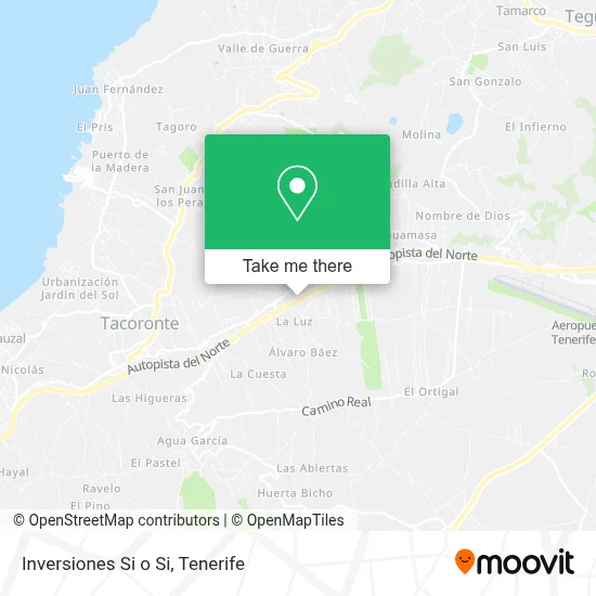 Inversiones Si o Si map