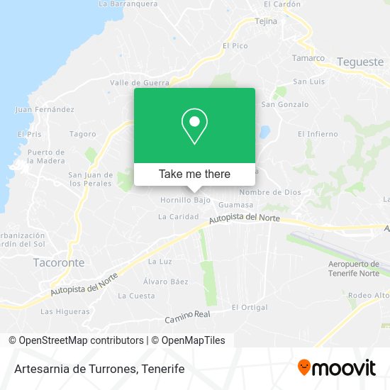 Artesarnia de Turrones map