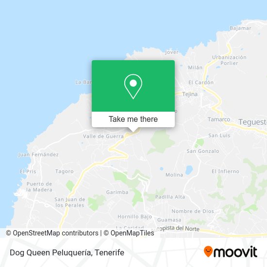 Dog Queen Peluquería map
