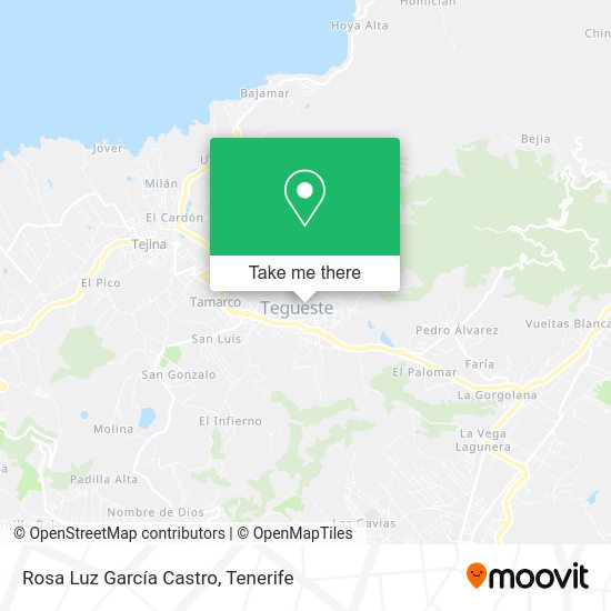 Rosa Luz García Castro map