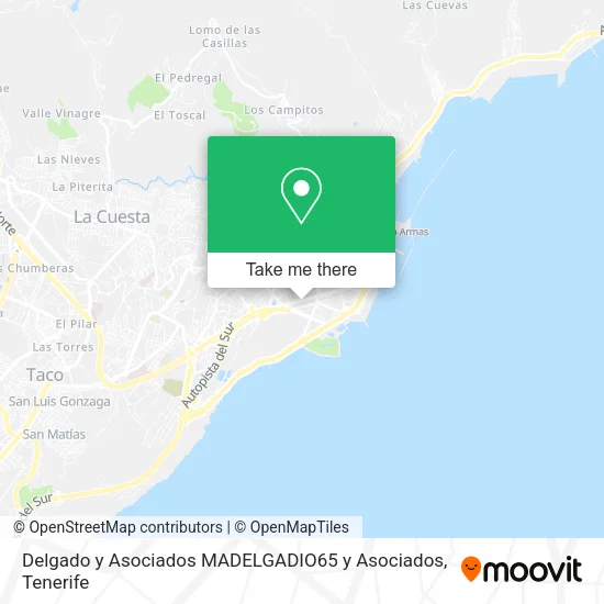 Delgado y Asociados MADELGADIO65 y Asociados map