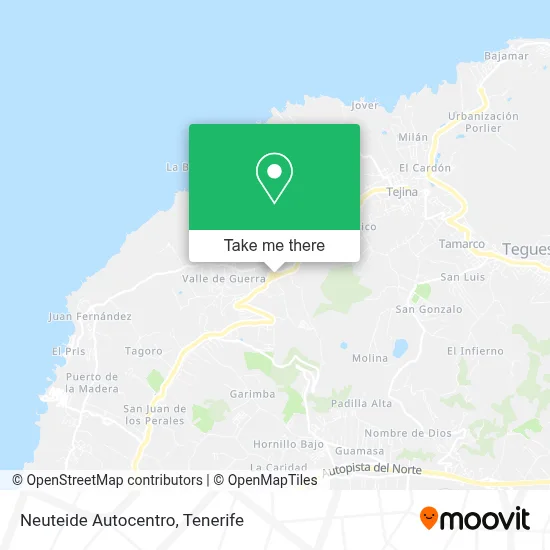 Neuteide Autocentro map