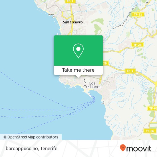 barcappuccino map