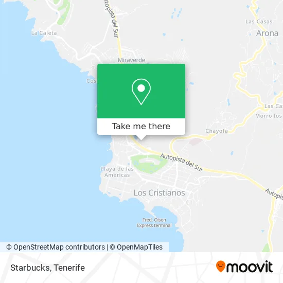 Starbucks map
