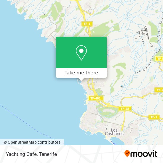 Yachting Cafe map