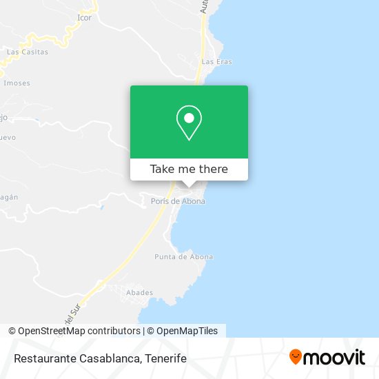 Restaurante Casablanca map