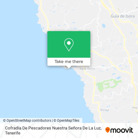 Cofradía De Pescadores Nuestra Señora De La Luz map