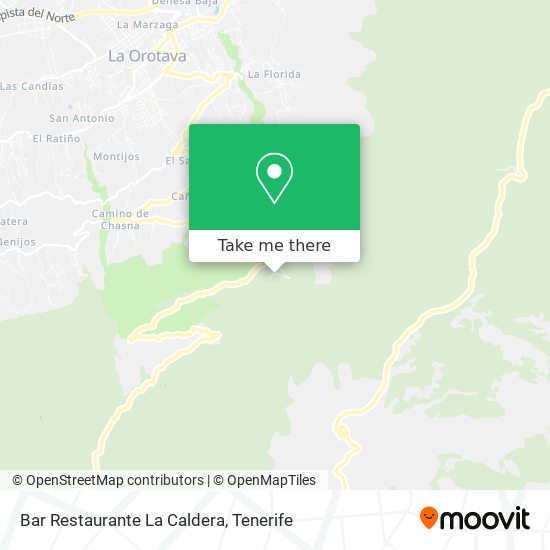 Bar Restaurante La Caldera map