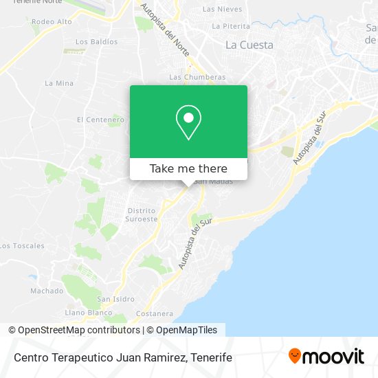 Centro Terapeutico Juan Ramirez map