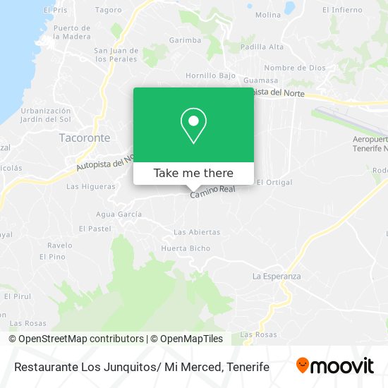 Restaurante Los Junquitos/ Mi Merced map