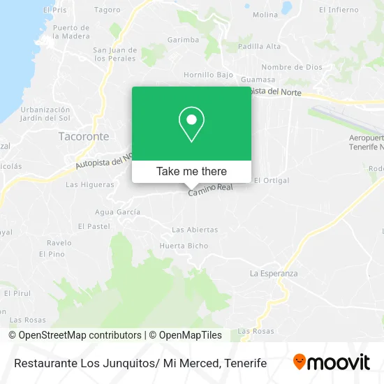 Restaurante Los Junquitos/ Mi Merced map