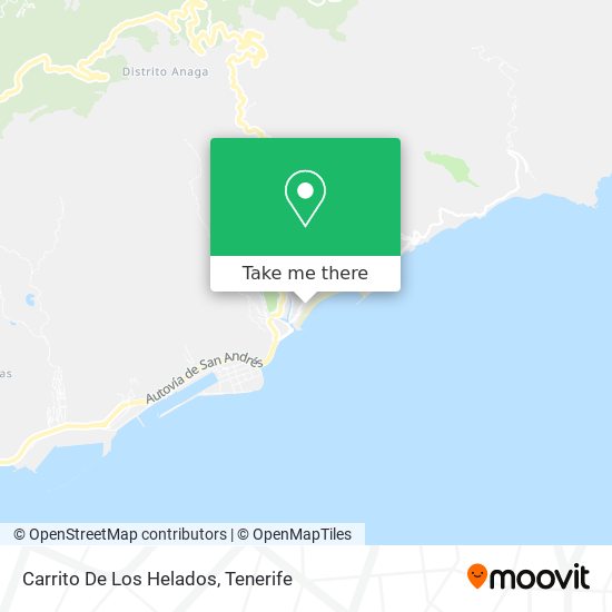 Carrito De Los Helados map