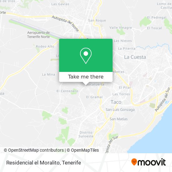 Residencial el Moralito map