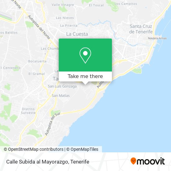 Calle Subida al Mayorazgo map