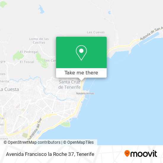 Avenida Francisco la Roche 37 map