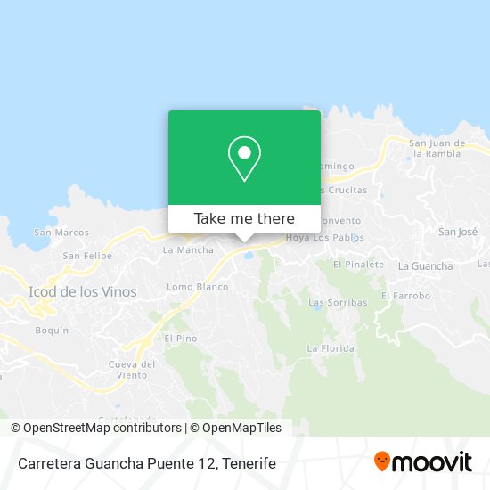 Carretera Guancha Puente 12 map