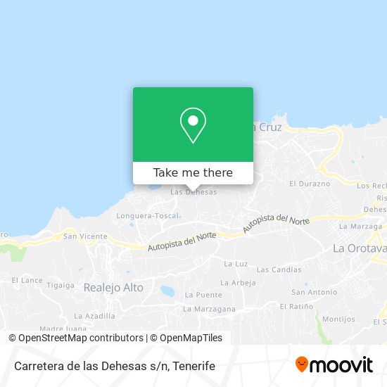Carretera de las Dehesas s/n map