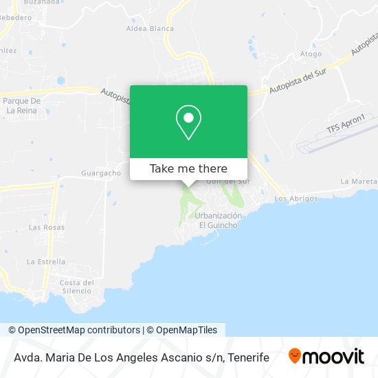 Avda. Maria De Los Angeles Ascanio s / n map