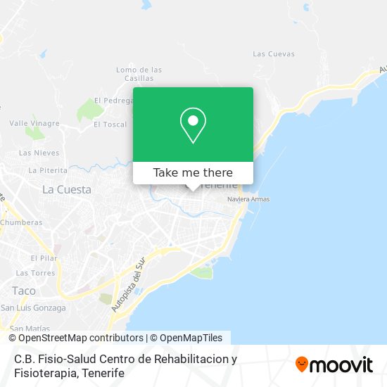 C.B. Fisio-Salud Centro de Rehabilitacion y Fisioterapia map