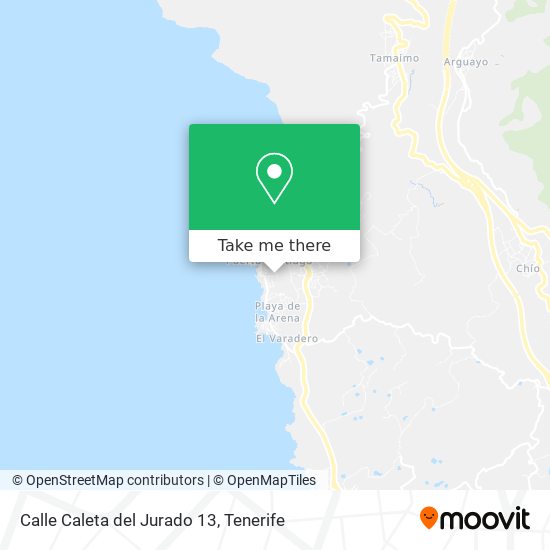 Calle Caleta del Jurado 13 map