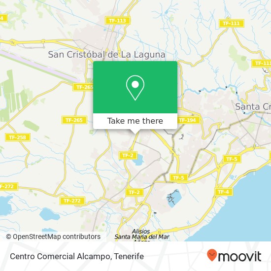 Centro Comercial Alcampo map