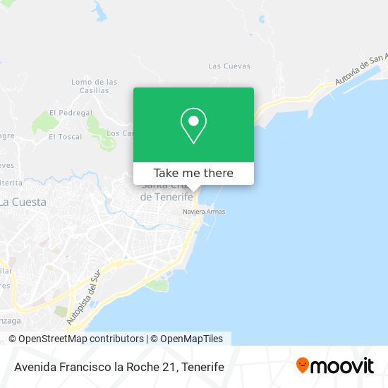 Avenida Francisco la Roche 21 map