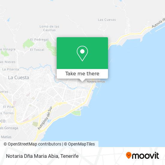 Notaria Dña Maria Abia map