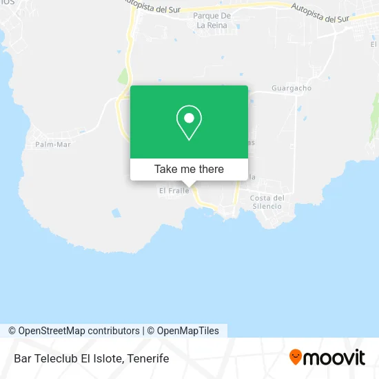 Bar Teleclub El Islote map