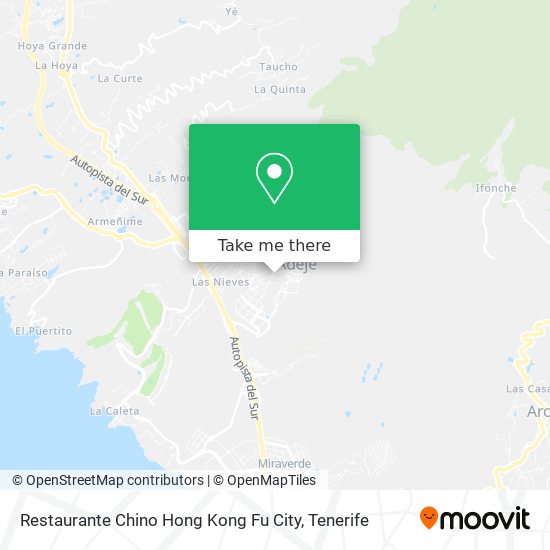 Restaurante Chino Hong Kong Fu City map