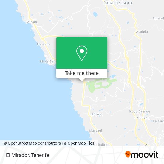 El Mirador map
