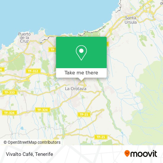 How to get to Vivalto Café in La Orotava by Bus?