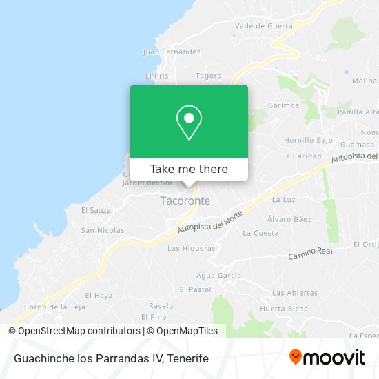 Guachinche los Parrandas IV map