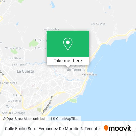 Calle Emilio Serra Fernández De Moratín 6 map
