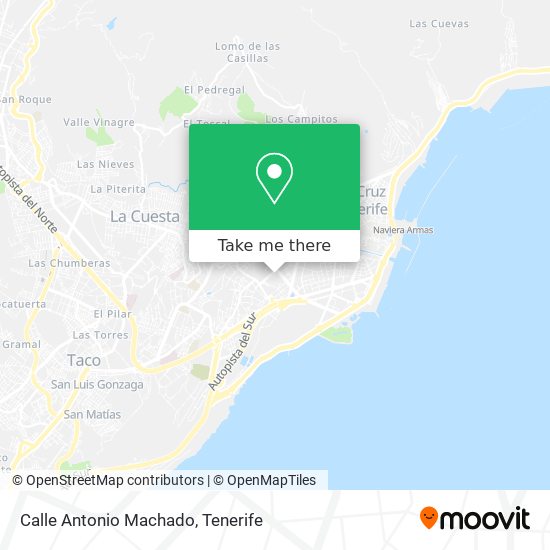 Calle Antonio Machado map