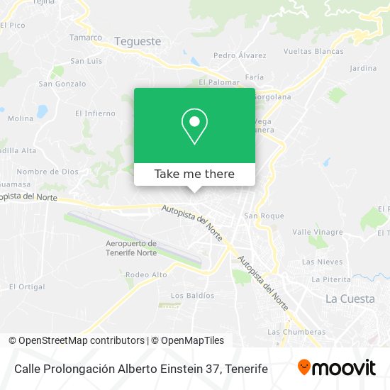 Calle Prolongación Alberto Einstein 37 map