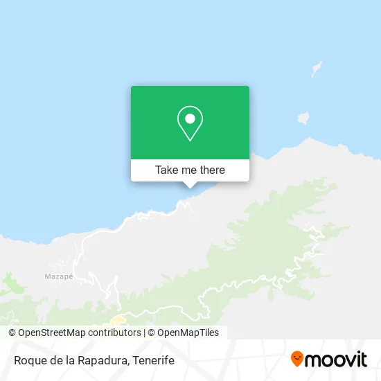 Roque de la Rapadura map
