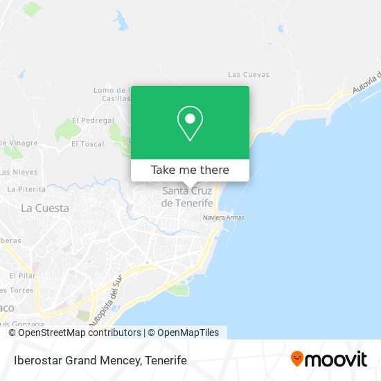 Iberostar Grand Mencey map