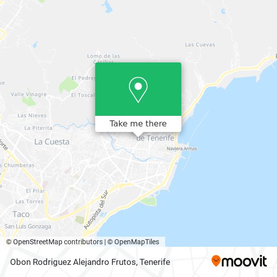 Obon Rodriguez Alejandro Frutos map