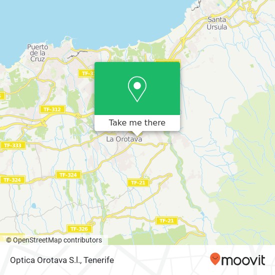 Optica Orotava S.l. map