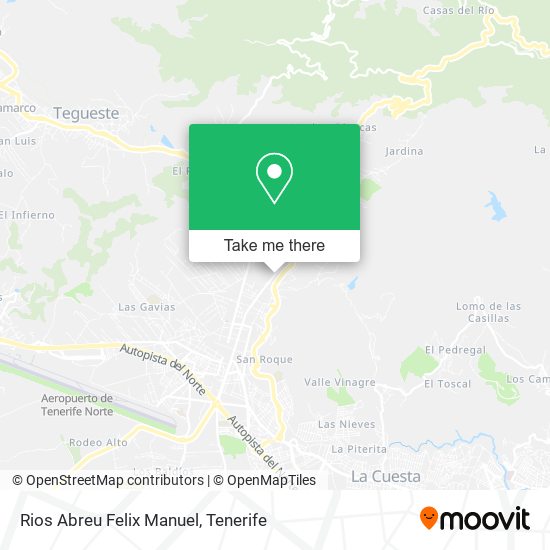 Rios Abreu Felix Manuel map