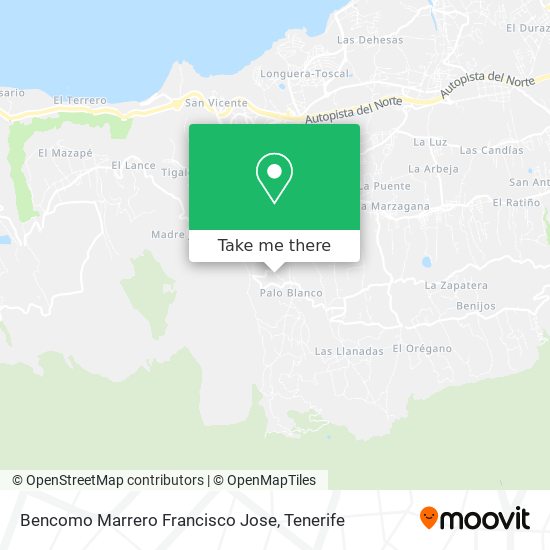 Bencomo Marrero Francisco Jose map