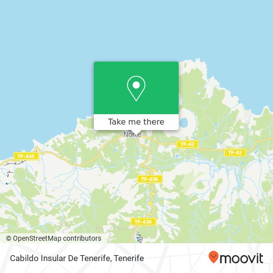 Cabildo Insular De Tenerife map