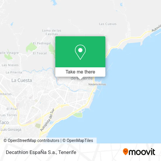 Decathlon EspaÑa S.a. map