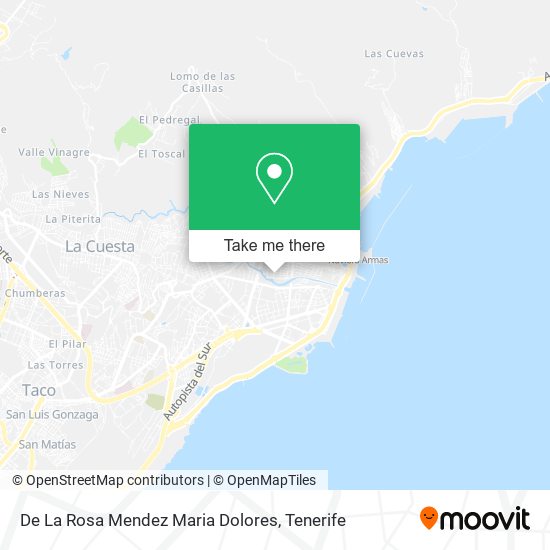De La Rosa Mendez Maria Dolores map
