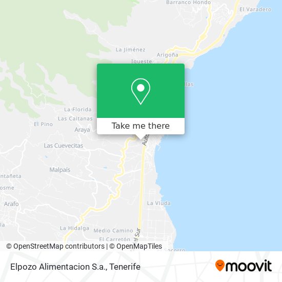 Elpozo Alimentacion S.a. map