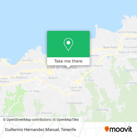 Guillermo Hernandez Manuel map