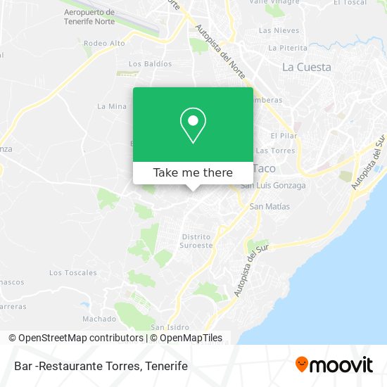 Bar -Restaurante Torres map