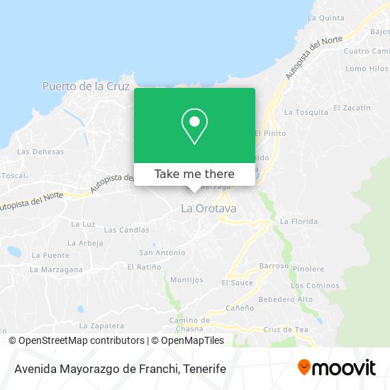 Avenida Mayorazgo de Franchi map