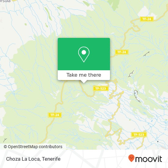 Choza La Loca map