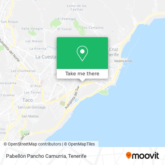 Pabellón Pancho Camurria map
